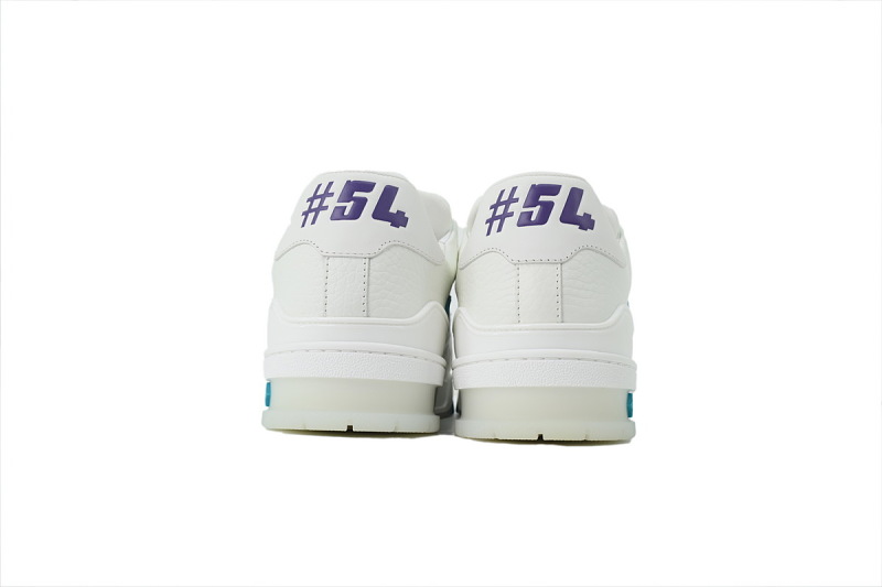 【FA5ET】邮轮限定蓝 路易威登 顶级芯片版LV休闲板鞋 Louis Vuitton Sneakers Blue