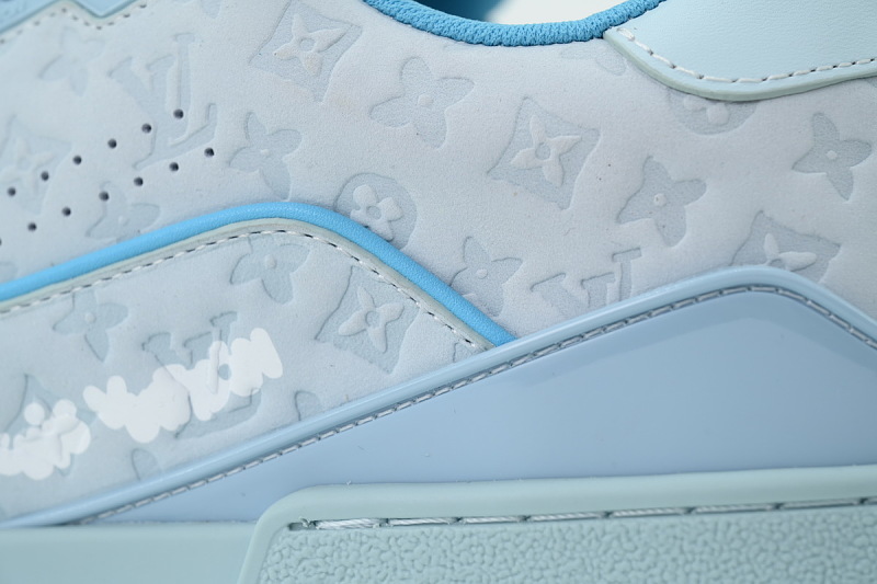 yupoo_293678_3dc9ba50.jpg 【FA5ET】Tyler联名 路易威登 顶级芯片版LV休闲板鞋 Louis Vuitton Tyler The Creator x Trainer Low 'Blue'