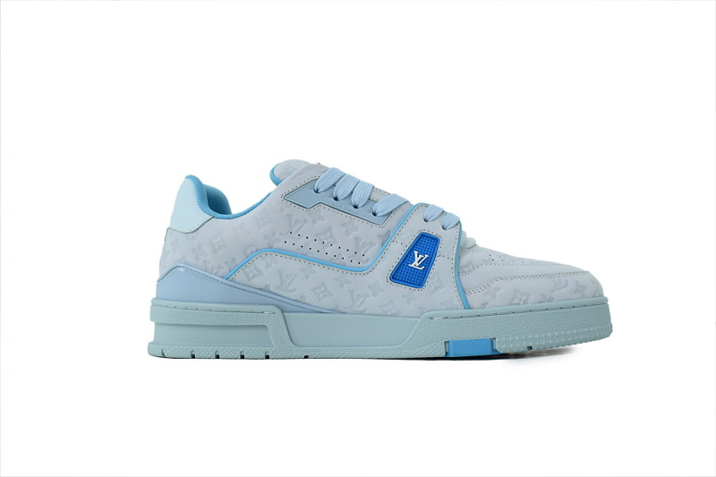 yupoo_293678_e865cc09.jpg 【FA5ET】Tyler联名 路易威登 顶级芯片版LV休闲板鞋 Louis Vuitton Tyler The Creator x Trainer Low 'Blue'
