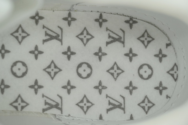【FA5ET】棕色牛仔 路易威登 顶级芯片版LV休闲板鞋 Louis Vuitton Sneakers Brown
