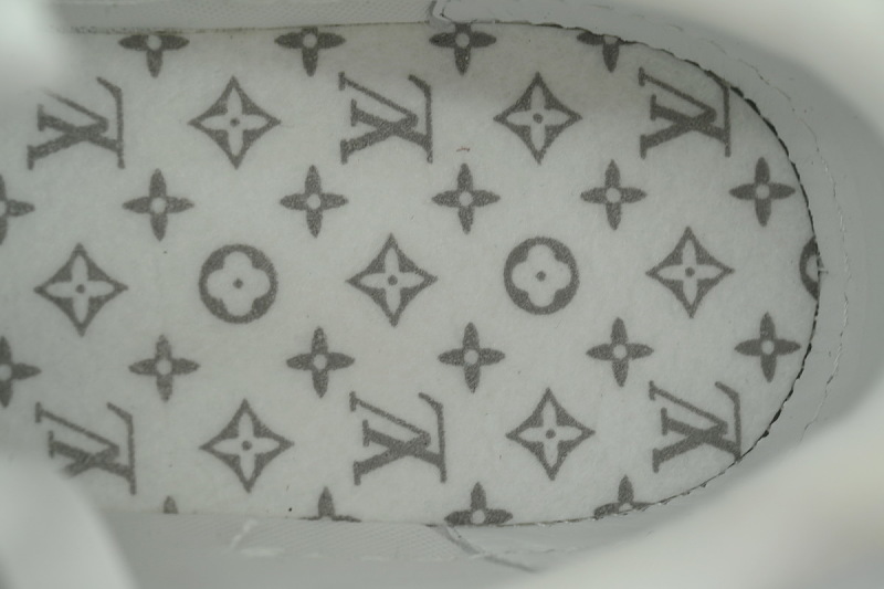 【FA5ET】白蓝铆钉 路易威登 顶级芯片版LV休闲板鞋 Louis Vuitton Sneakers White Blue