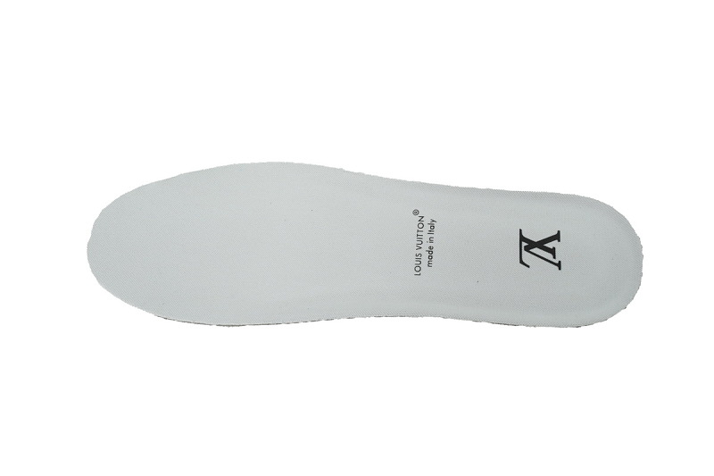 【FA5ET】白蓝铆钉 路易威登 顶级芯片版LV休闲板鞋 Louis Vuitton Sneakers White Blue