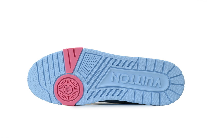 yupoo_293951_35faadeb.jpg 【FA5ET】蓝色甜甜圈 路易威登 顶级芯片版LV休闲板鞋 Louis Vuitton Sneakers Blue