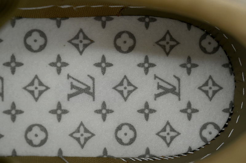 【FA5ET】54褐色 路易威登 顶级芯片版LV休闲板鞋 Louis Vuitton Sneakers Brown