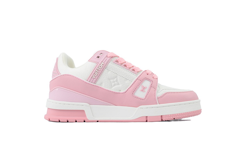 yupoo_294247_57c57987.jpg 【FA5ET】粉色 路易威登 顶级芯片版LV休闲板鞋 LOUIS VUITTON Pink