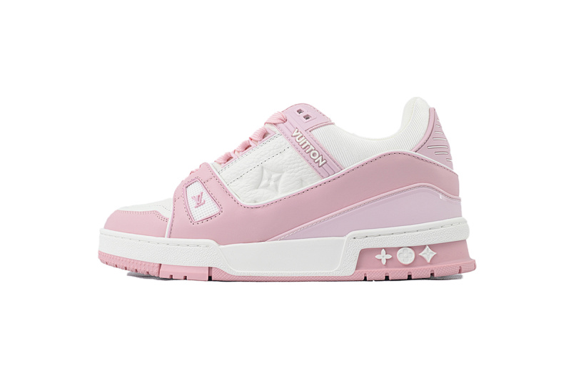 yupoo_294247_78509e82.jpg 【FA5ET】粉色 路易威登 顶级芯片版LV休闲板鞋 LOUIS VUITTON Pink