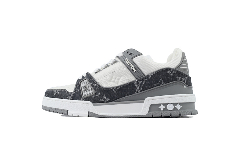 yupoo_294358_e0abf5d2.jpg 【FA5ET】灰牛仔 路易威登 顶级芯片版LV休闲板鞋 LOUIS VUITTON Grey Cowboy