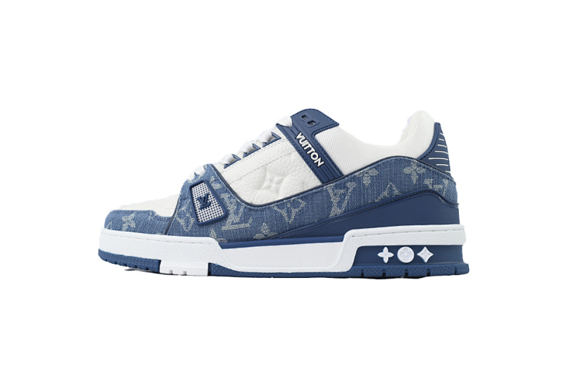 yupoo_294393_6f4c1378.jpg 【FA5ET】蓝牛仔 路易威登 顶级芯片版LV休闲板鞋 LOUIS VUITTON Blue Jean