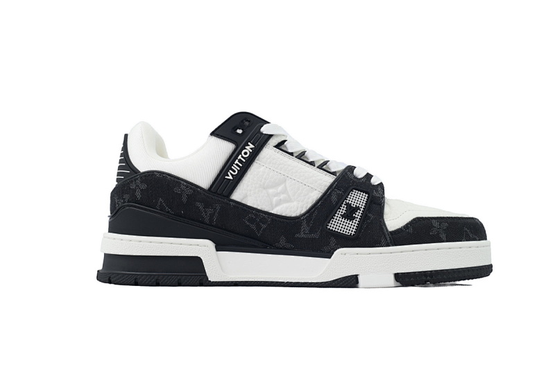 yupoo_294430_e916b3bd.jpg 【FA5ET】黑牛仔 路易威登 顶级芯片版LV休闲板鞋 LOUIS VUITTON Black Jeans