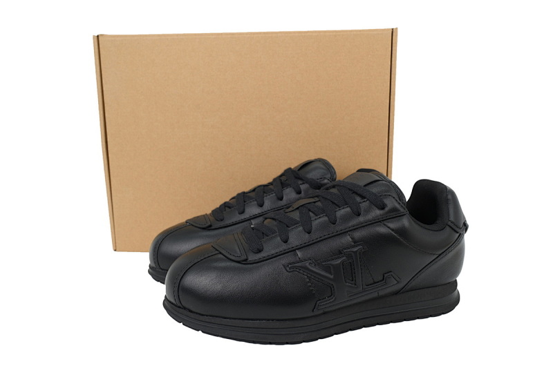 yupoo_294504_ac7eb469.jpg 【DA5MB】黑色 路易威登 LV生活休闲阿甘鞋 LOUIS VUITTON x Nigo 联名款 Buttersoft FW25 圆头系带 低帮 Black