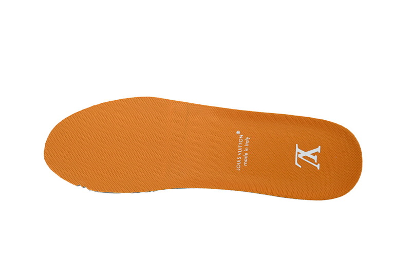 【DA5MB】橙色 路易威登 LV生活休闲阿甘鞋 LOUIS VUITTON x Nigo 联名款 Buttersoft FW25 圆头系带 低帮 Orange