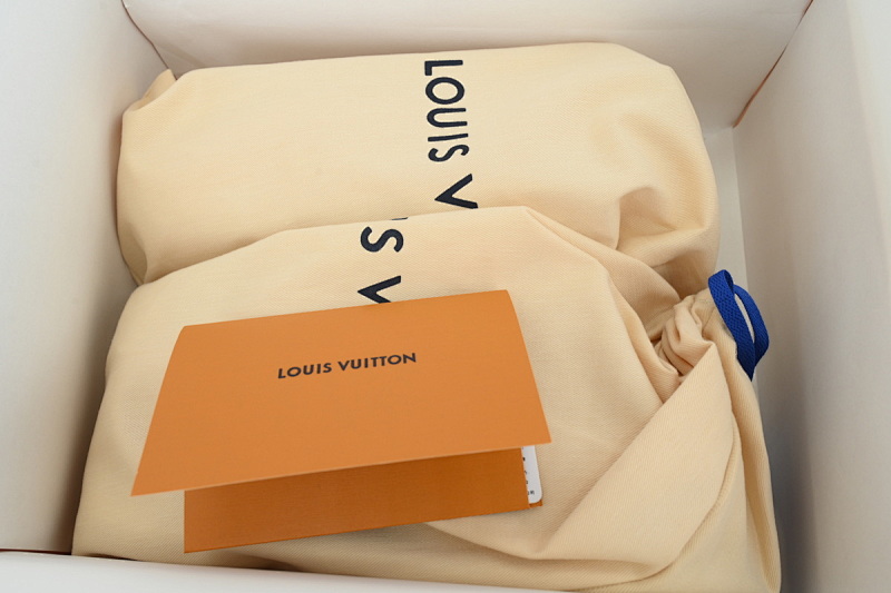 【DA5MB】橙色 路易威登 LV生活休闲阿甘鞋 LOUIS VUITTON x Nigo 联名款 Buttersoft FW25 圆头系带 低帮 Orange