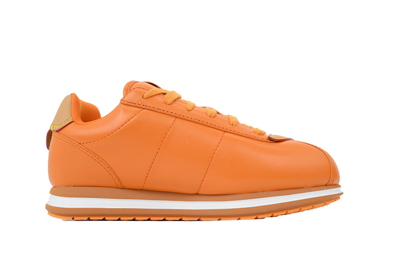 【DA5MB】橙色 路易威登 LV生活休闲阿甘鞋 LOUIS VUITTON x Nigo 联名款 Buttersoft FW25 圆头系带 低帮 Orange