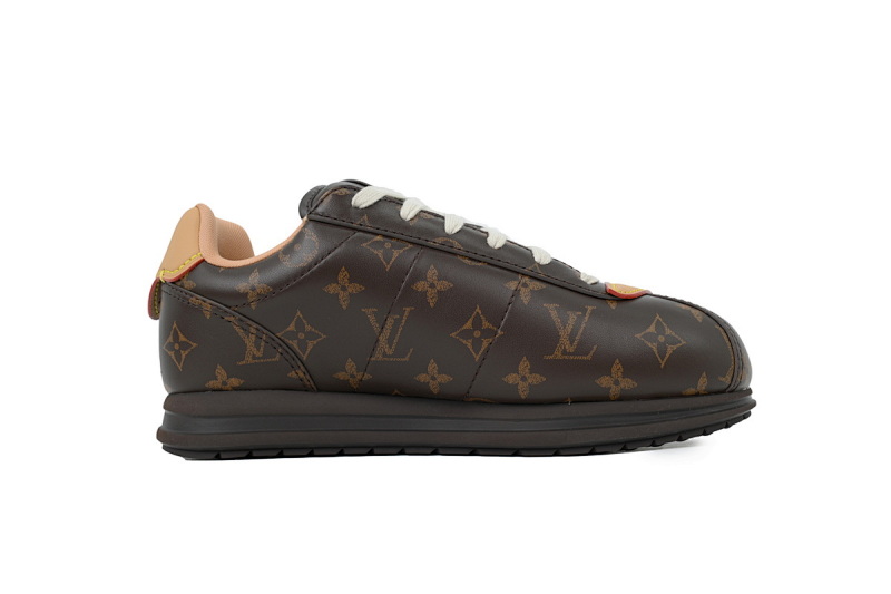 【DA5MB】老花 路易威登 LV生活休闲阿甘鞋 LOUIS VUITTON x Nigo 联名款 Buttersoft FW25 圆头系带 低帮 Presbyopia