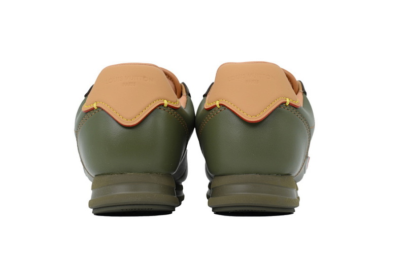 【DA5MB】绿色 路易威登 LV生活休闲阿甘鞋 LOUIS VUITTON x Nigo 联名款 Buttersoft FW25 圆头系带 低帮 Green