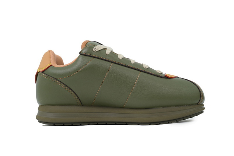 【DA5MB】绿色 路易威登 LV生活休闲阿甘鞋 LOUIS VUITTON x Nigo 联名款 Buttersoft FW25 圆头系带 低帮 Green