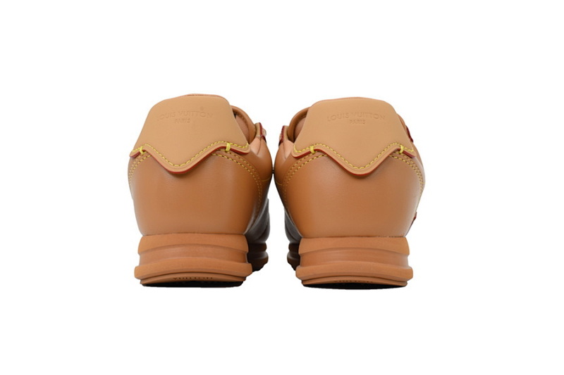 【DA5MB】棕色 路易威登 LV生活休闲阿甘鞋 LOUIS VUITTON x Nigo 联名款 Buttersoft FW25 圆头系带 低帮 Brown