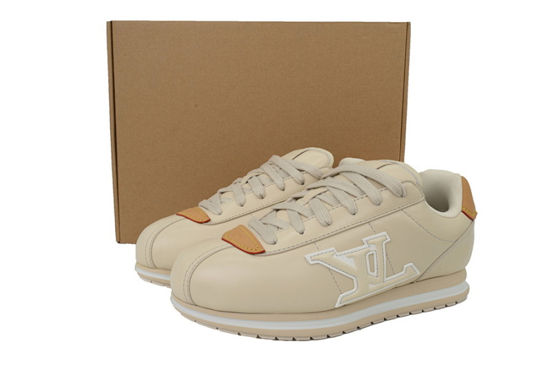yupoo_294624_71ea48ae.jpg 【DA5MB】米色 路易威登 LV生活休闲阿甘鞋 LOUIS VUITTON x Nigo 联名款 Buttersoft FW25 圆头系带 低帮 Beige