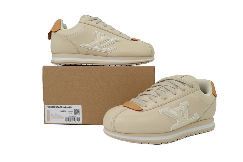 yupoo_294624_b673f042.jpg 【DA5MB】米色 路易威登 LV生活休闲阿甘鞋 LOUIS VUITTON x Nigo 联名款 Buttersoft FW25 圆头系带 低帮 Beige