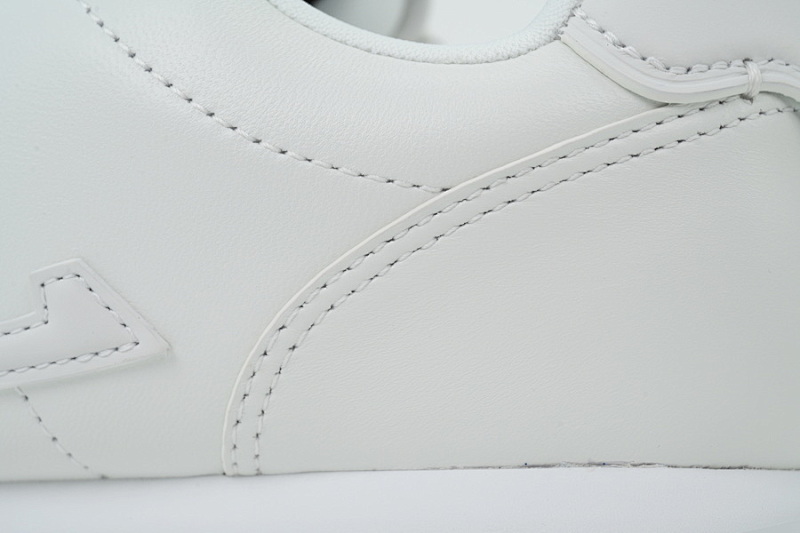 【DA5MB】白色 路易威登 LV生活休闲阿甘鞋 LOUIS VUITTON x Nigo 联名款 Buttersoft FW25 圆头系带 低帮 White