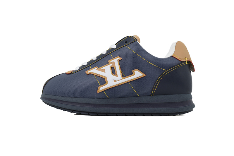 yupoo_294672_d499ce80.jpg 【DA7ET】藏蓝 路易威登 LV生活休闲阿甘鞋 LOUIS VUITTON x Nigo 联名款 Buttersoft FW25 圆头系带 低帮 Navy Blue
