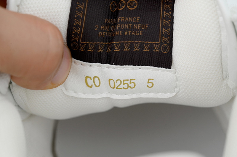 【DA7ET】全白 路易威登 LV生活休闲阿甘鞋 LOUIS VUITTON x Nigo 联名款 Buttersoft FW25 圆头系带 低帮 All White