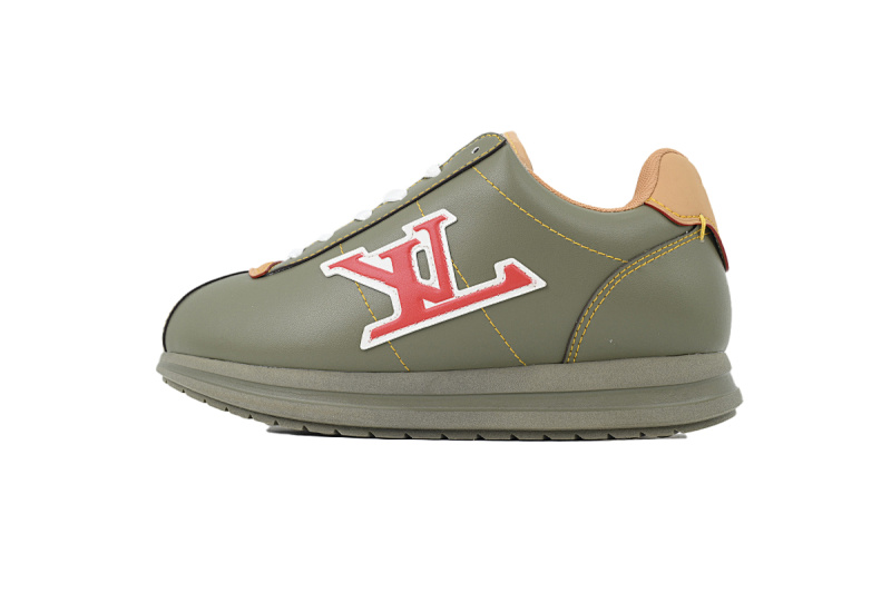 yupoo_294718_197c1595.jpg 【DA7ET】墨绿棕 LV生活休闲阿甘鞋 LOUIS VUITTON x Nigo 联名款 Buttersoft FW25 圆头系带 低帮 Dark Green Brown