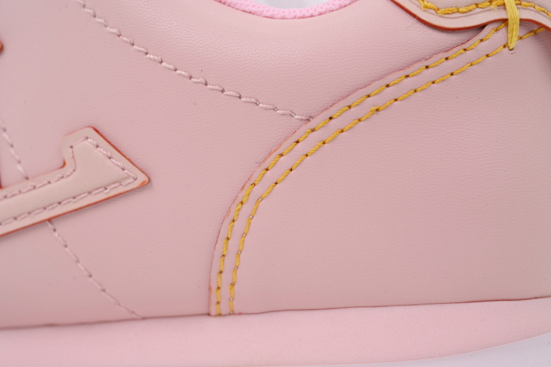 【DA7ET】粉皮 路易威登 LV生活休闲阿甘鞋 LOUIS VUITTON x Nigo 联名款 Buttersoft FW25 圆头系带 低帮 Starch Sheet