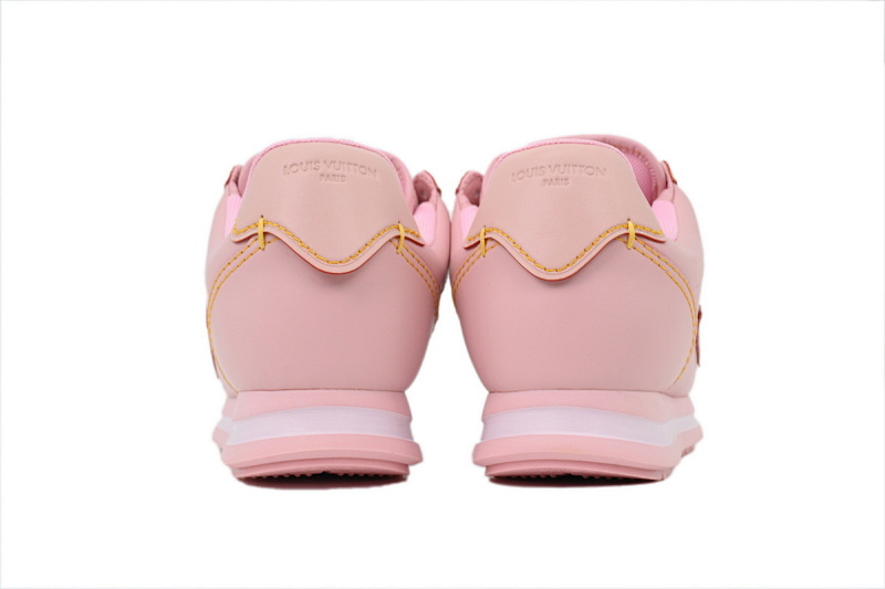 【DA7ET】粉皮 路易威登 LV生活休闲阿甘鞋 LOUIS VUITTON x Nigo 联名款 Buttersoft FW25 圆头系带 低帮 Starch Sheet