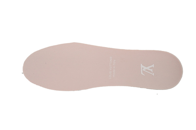 【DA7ET】粉皮 路易威登 LV生活休闲阿甘鞋 LOUIS VUITTON x Nigo 联名款 Buttersoft FW25 圆头系带 低帮 Starch Sheet