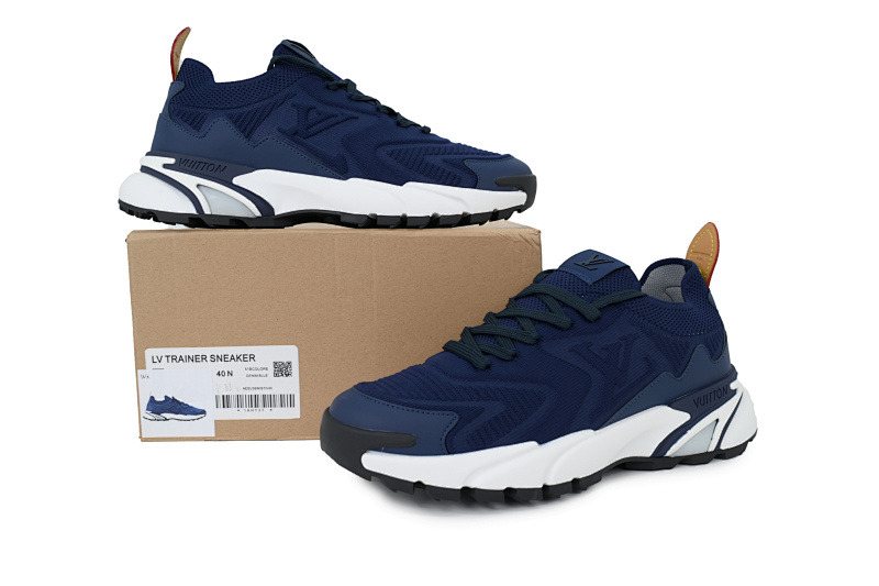 【CA3ET】藏蓝 路易威登  LV生活休闲轻跑鞋  Louis Vuitton Navy Blue