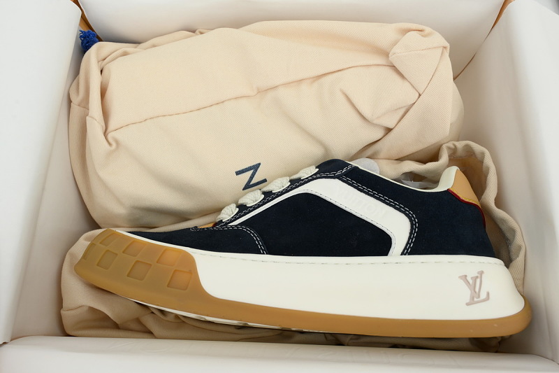 yupoo_294945_b1ca0f98.jpg 【DA0AP】深蓝 路易威登 圆头系带板鞋 LOUIS VUITTON Dark Blue