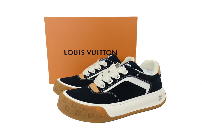 yupoo_294945_b2196bc0.jpg 【DA0AP】深蓝 路易威登 圆头系带板鞋 LOUIS VUITTON Dark Blue