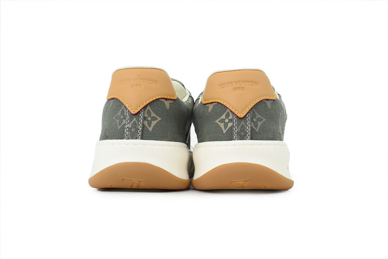 【DA0AP】绿色印花 路易威登 圆头系带板鞋 LOUIS VUITTON Green