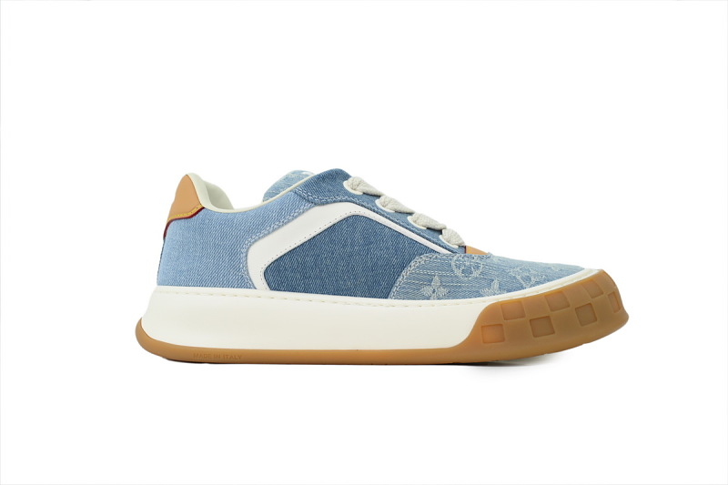 yupoo_295070_62d74cc1.jpg 【DA0AP】蓝色牛仔 路易威登 圆头系带板鞋 LOUIS VUITTON Blue Cowboy