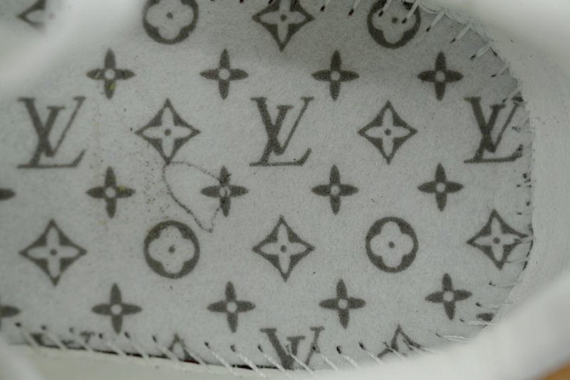 【DA0AP】牛仔印花 路易威登 圆头系带板鞋 LOUIS VUITTON Denim Print