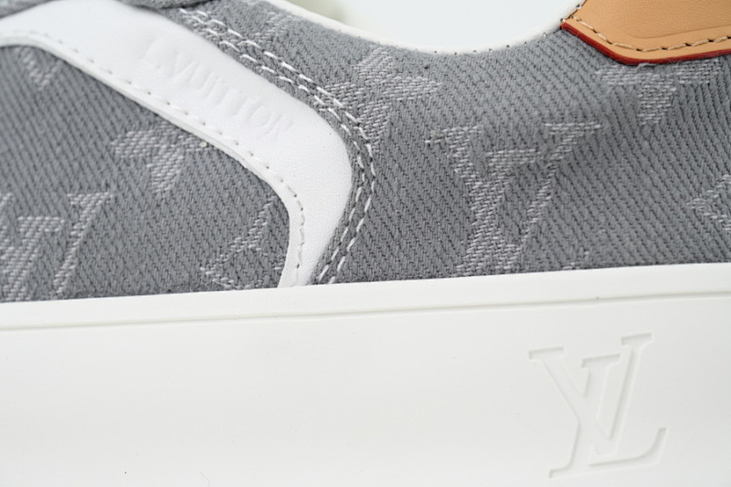 yupoo_295128_4d48bfa3.jpg 【DA0AP】灰色印花 路易威登 圆头系带板鞋 LOUIS VUITTON Grey Print
