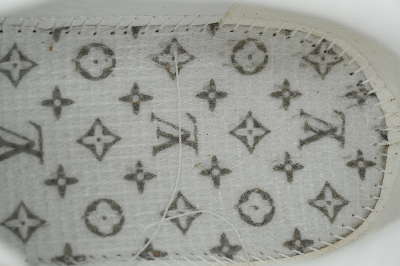 【DA0AP】棕色 路易威登 圆头系带板鞋 LOUIS VUITTON Brown
