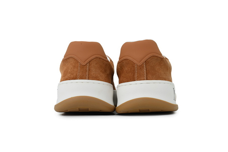 【DA0AP】棕色 路易威登 圆头系带板鞋 LOUIS VUITTON Brown