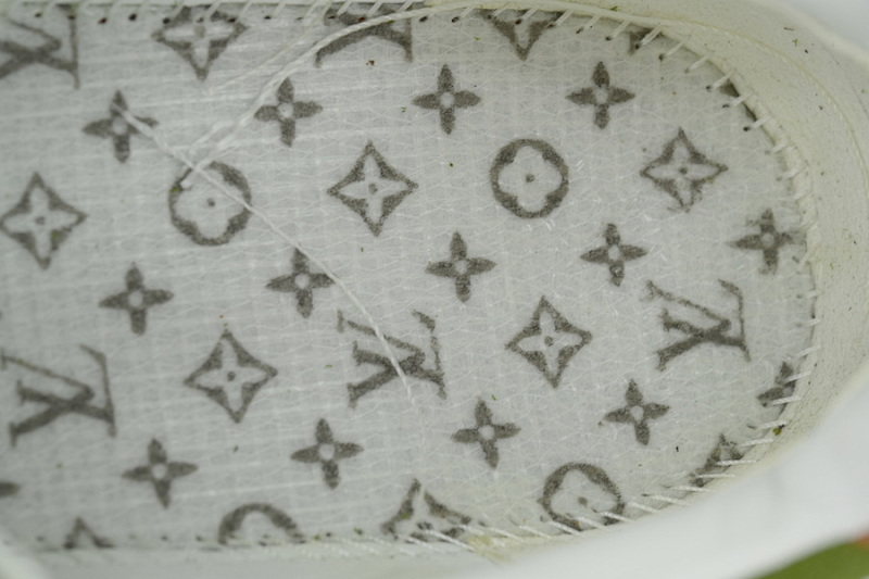 【DA0AP】绿色 路易威登 圆头系带板鞋 LOUIS VUITTON Green