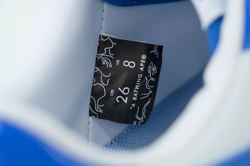 【AD1BP】白兰星 跑量款芭比猿猴低帮板鞋 1L80-191-305 A BATHING APE BAPE STA ICON #1 "Blue"