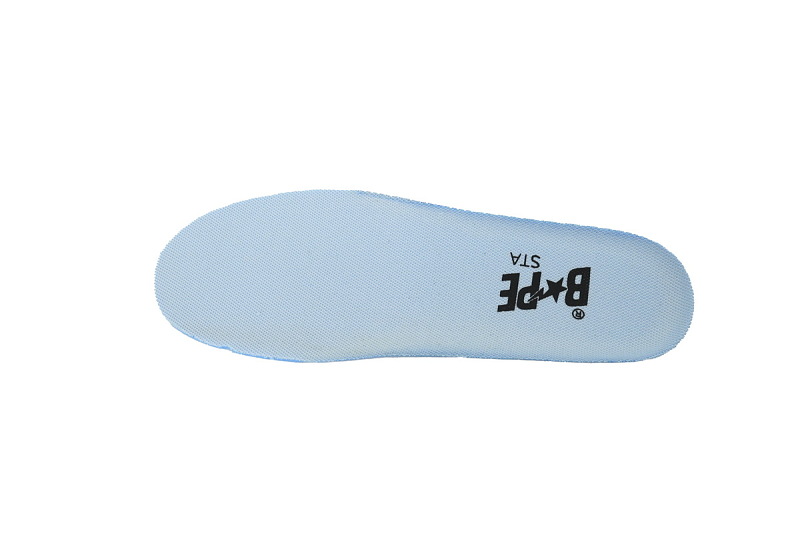 【AD1BP】米灰黄绿 跑量款芭比猿猴低帮板鞋 OZXSHM327911Q A BATHING APE BAPE Grey Yellow Green