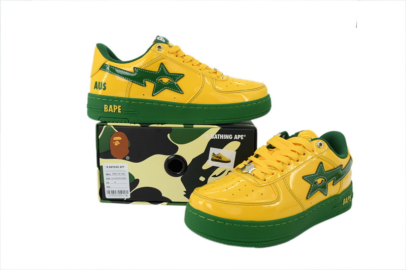【AD1BP】澳大利亚 跑量款芭比猿猴低帮板鞋 1M23-191-933 A BATHING APE BAPE Australia