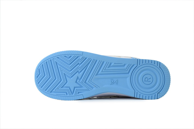 【AD1BP】阿根廷队 跑量款芭比猿猴低帮板鞋 1M23 191 935 KidSuper × A BATHING APE BAPE STA ARG "Blue"