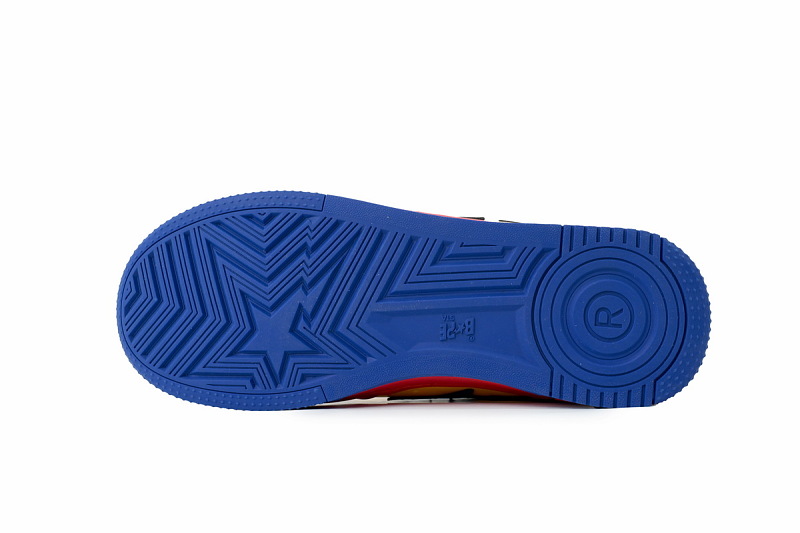 【AD1BP】西班牙 跑量款芭比猿猴低帮板鞋 1M23 191 933 KidSuper × A BATHING APE BAPE STA ESP "Red"