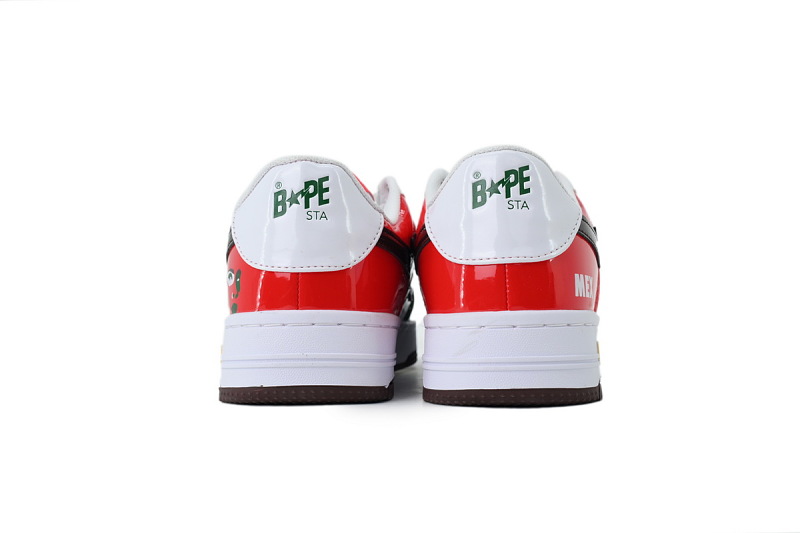 【AD1BP】墨西哥 跑量款芭比猿猴低帮板鞋 1M23 191 932 KidSuper × A BATHING APE BAPE STA MEX "Multi"