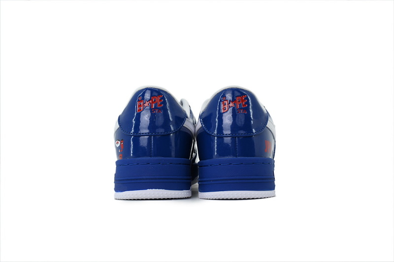 【AD1BP】日本队 跑量款芭比猿猴低帮板鞋 1M23 191 931 KidSuper × A BATHING APE BAPE STA JPN "Navy"