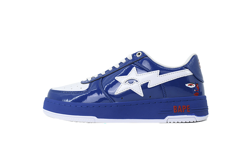 yupoo_296019_69ea66cf.jpg 【AD1BP】日本队 跑量款芭比猿猴低帮板鞋 1M23 191 931 KidSuper × A BATHING APE BAPE STA JPN "Navy"