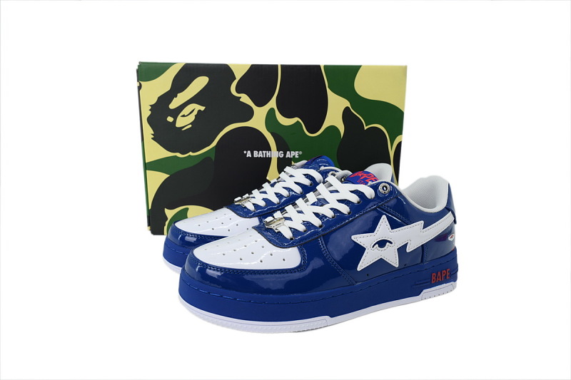 【AD1BP】日本队 跑量款芭比猿猴低帮板鞋 1M23 191 931 KidSuper × A BATHING APE BAPE STA JPN "Navy"