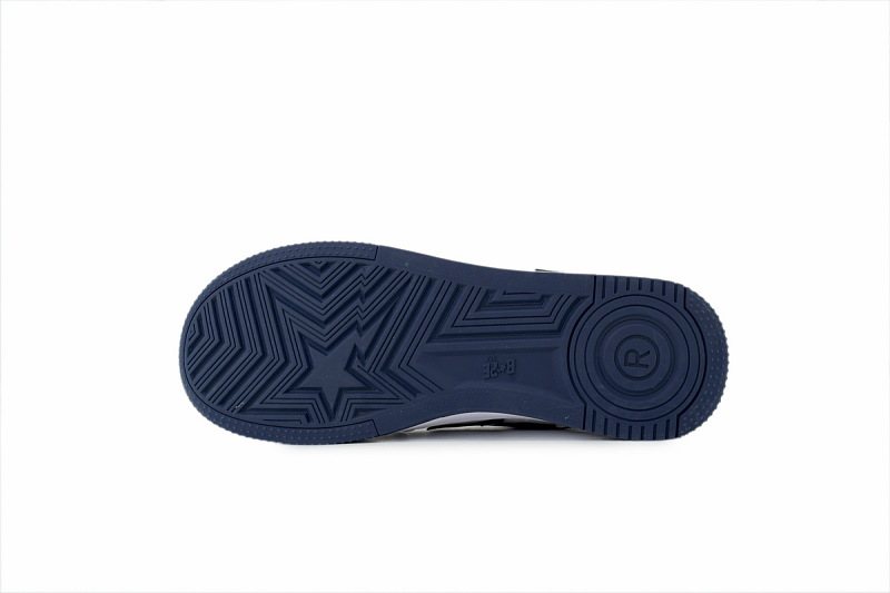 【AD1BP】英格兰队 跑量款芭比猿猴低帮板鞋 1M23 191 929 KidSuper × A BATHING APE BAPE STA ENG“White”